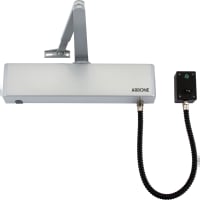 Arrone AR9798 Electromagnetic Fire Door Closer - Power Size EN 3-6 - Satin Stainless Steel