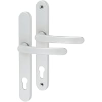 TSS uPVC Multipoint Door Handle - 210mm Bolt c/c - 92mm c/c - Silver