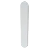 TSS uPVC External Blank Plate - 122mm Bolt Centres - Silver