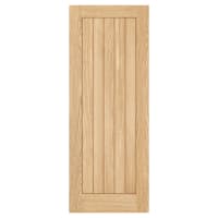 LPD Belize 5 Panel Pre-Finished Solid Internal FD30 Fire Door - 1981 x 610 x 44mm - Oak