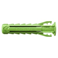 Fischer SX Plus Expansion High Quality Nylon Wall Plug - 10 x 50mm - Green - Pack of 45