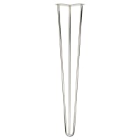 Altro Hairpin Leg - 3 Pin - 700mm Height - Chrome - Pair