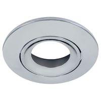 Integral LED Lux Fire Adjustable Fire Rated Downlight Bezel - Polished Chrome