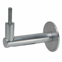 KWS Modular Handrail Support - 75mm Projection - Suits Steel Handrails