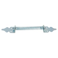 Heavy Duty Gate Spring - 300mm Length - Bright Zinc Plated - Wooden Gates