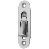 Altro Weekes Sash Window Stop - 70 x 19mm - Radius End - Satin Chrome