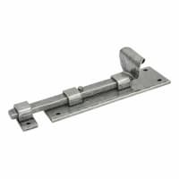 Olde Forge Pewter Straight Barrel Bolt - 190 x 27mm