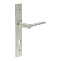 CRES by Frelan Satin Stainless Steel uPVC Multipoint Door Handles - 92mm c/c - CR-105 Range