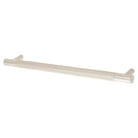 Alexander & Wilks Brunel 13mm Knurled T-Bar Cabinet Pull Handle - 192mm Centres - Polished Nickel
