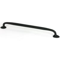 From The Anvil Moore 10mm D-Bar Cabinet Pull Handle - 224mm Centres - Matt Black