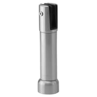 Toilet Cubicle Adjustable Height Leg - 12-13mm Panels - 316 Stainless Steel