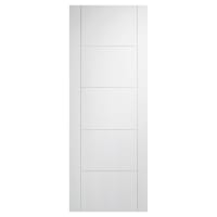LPD Vancouver 5 Panel Primed Solid Internal Door - 1981 x 686 x 35mm - White
