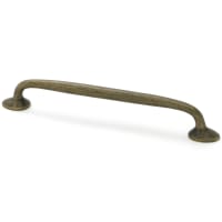From The Anvil Moore 10mm D-Bar Cabinet Pull Handle - 160mm Centres - Burnished Brass