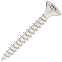 SiDAX Pozi Countersunk Wood Screws - 5.0 x 40mm - A2 Stainless Steel - Pack of 200