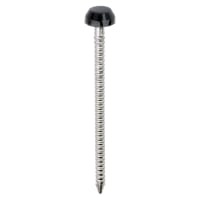 TIMCO Polymer Headed Pins - 40mm Length - Grey - Pack of 250