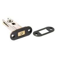 Atlantic Fire-Rated Bolt Through Tubular Bathroom Deadbolt - 78mm Case - 57mm Backset - Radius - Dark Bronze