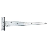 Medium Duty Gate/Door Tee Hinge - 450 x 45mm - Galvanised - Pair