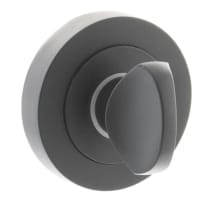 Atlantic Status Bathroom Turn and Release - 51mm Diameter - Matt Black