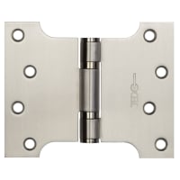 Jedo Parliament Hinge - 102 x 127 x 3mm - Satin Stainless Steel - Pair