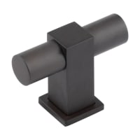 Burlington by Frelan 22.5mm Westminster T-Bar Cabinet Knob - 56 x 41mm - Dark Bronze