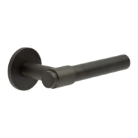 CRES by Frelan Dark Bronze Unsprung Fire Rated Door Handles on Round Rose - CR-103 Range