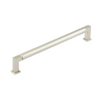 Burlington by Frelan Westminster 17.5mm D-Bar Cabinet Pull Handle - 224mm c/c - Satin Nickel
