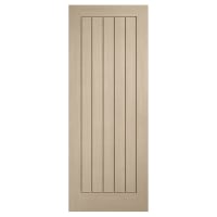 LPD Mexicano 5 Panel Pre-Finished Solid Internal Door - 1981 x 686 x 35mm - Blonde Oak