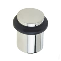 Burlington by Frelan Plain Floor Door Stop - 40 x 38mm - Polished Nickel