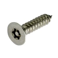 Hafren 6-Lobe Pin Self Tapping Security Screws - 4 x 1/2 Inch - T10 - Pack of 100