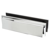 Rutland Frontier Collection Letter Plate - 311.5 x 90mm - Door Thickness 42-55mm - Polished Nickel