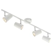 Forum Inlight Harvey 4 Light Ceiling Spotlight Bar - White