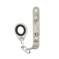 Secure Ring Security Door Chain Silver Ironmongerydirect