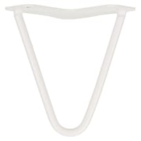 Altro Hairpin Leg - 2 Pin - 150mm Height - White - Pair