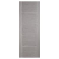 LPD Vancouver 5 Panel Pre-Finished Solid Internal FD30 Fire Door - 2040 x 826 x 44mm - Grey