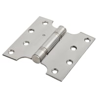 Enduro Max Parliament Hinge - 102 x 50 x 102 x 3mm - Polished Stainless Steel - Pair