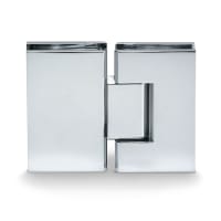 Bohle Bilbao Basic Glass to Glass Shower Hinge - 180° - 8-12mm Glass - Polished Chrome