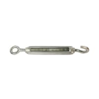 Turnbuckle Hook/Eye Strainer - 12mm - Galvanised