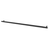 Alexander & Wilks Brunel 13mm Knurled T-Bar Cabinet Pull Handle - 448mm Centres - Matt Black