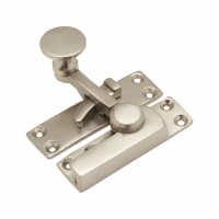 Altro Quadrant Arm Sash Window Fastener - 72 x 21mm - Satin Nickel
