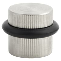 Hampstead Lines Floor Door Stop - 22 x 22mm - Satin Stainless Steel