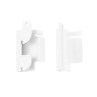 elfa Top Track System - Storage Track Adaptor - White