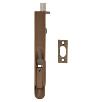 Jedo by Frelan Lever Action Flush Bolt - 150 x 20mm - Fire Rated - Radius - Antique Brass