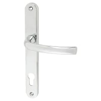Arrone AR7550 Polished Chrome uPVC Multipoint Door Handles - 92mm c/c - 44mm door