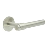 CRES by Frelan Satin Stainless Steel Unsprung Fire Rated Door Handles on Round Rose - CR-103 Range