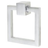 Heritage Brass by M Marcus Square Ring Cabinet Drop Handle - 50 x 55mm - Satin Chrome