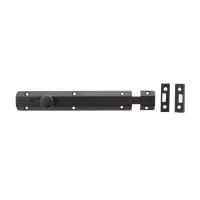 Atlantic French Door Bolt/Flat Section Bolt - 200 x 35mm - Urban Dark Bronze