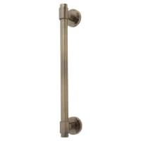 Altro Antique Brass 20mm T-Bar Door Pull Handle on Rose - Screw Fix - 300mm Centres