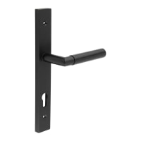 CRES by Frelan Black uPVC Multipoint Door Handles - 92mm c/c - CR-102 Range