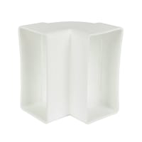 Manrose 90° Vertical Bend - 110 x 54mm - White