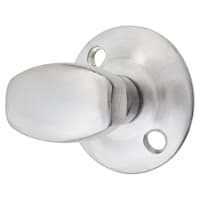Oval Spline Turn - Satin Chrome